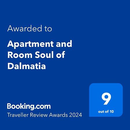Apartment And Room Soul Of Dalmatia 扎达尔 外观 照片